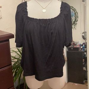 Madewell peasant top